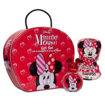 Disney Minnie Mouse Gift Set 250ml Shampoo 50ml EDT דיסני מיני מאוס סט 50+250 שמפו מ"ל א.ד.ט